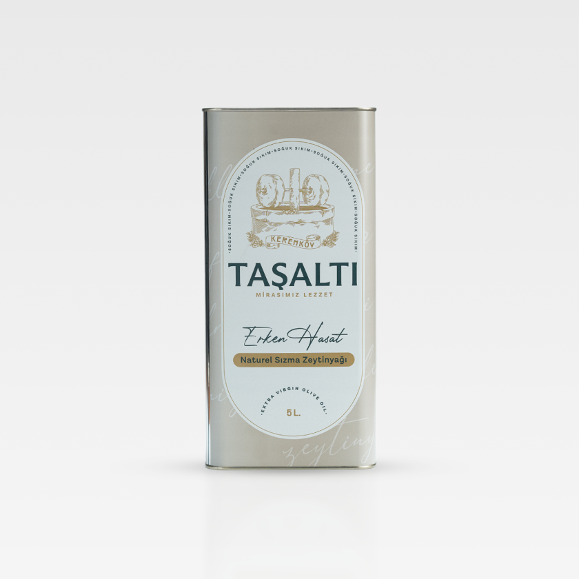 5L ERKEN HASAT NATUREL SIZMA ZEYTİNYAĞI-YENİ HASAT