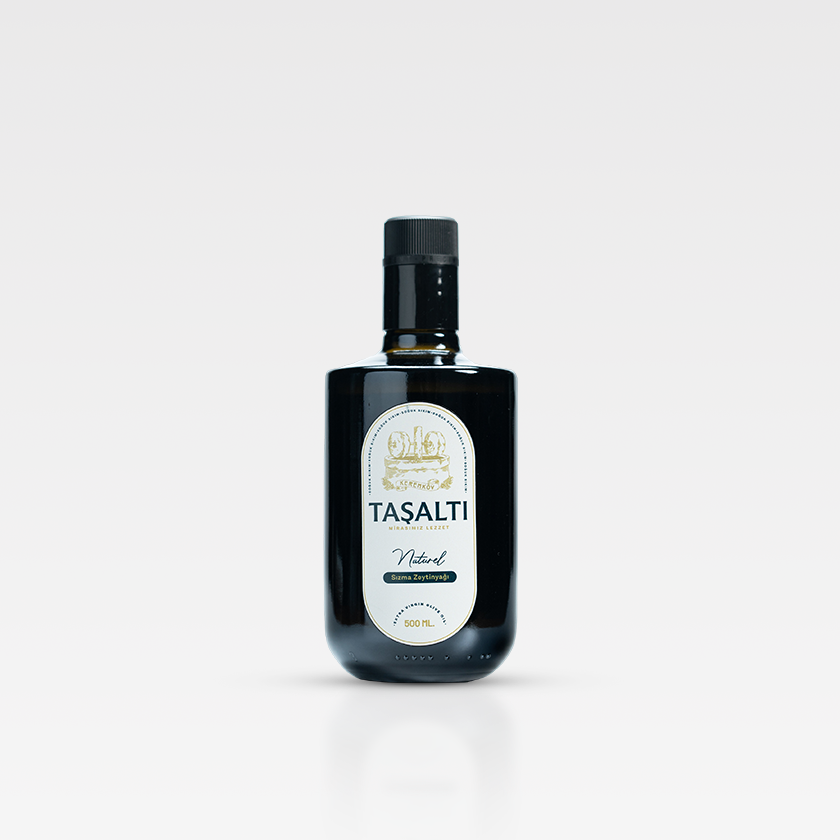 500 ML CAM ŞİŞE NATUREL SIZMA ZEYTİNYAĞI