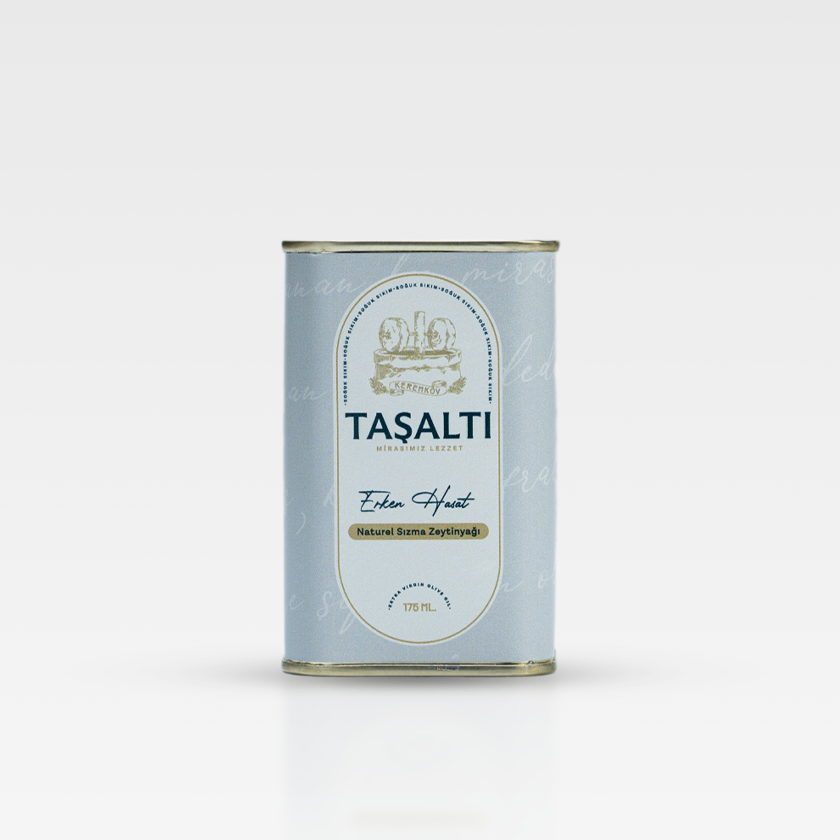 175ML ERKEN HASAT NATUREL SIZMA ZEYTİNYAĞI-YENİ HASAT